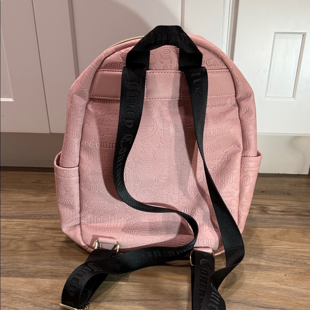 Juicy Couture Embossed Pink Backpack - Picture 3 of 8